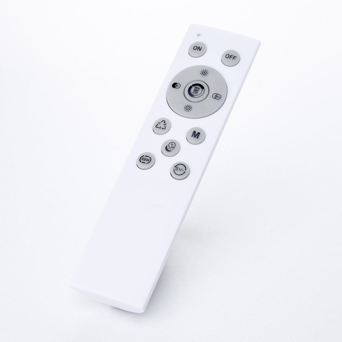 Floco Ø50 Hvit barnelampe Fra Brilliant - For en ekstra visuell opplevelse er Floco utstyrt med en RGB-funksjon som ikke bare lar lampen skinne i flere farger, men ogs&aring; i flere farger samtidig &ndash; perfekt for &aring; skape en summing eller glede barn p&aring; rommet sitt.