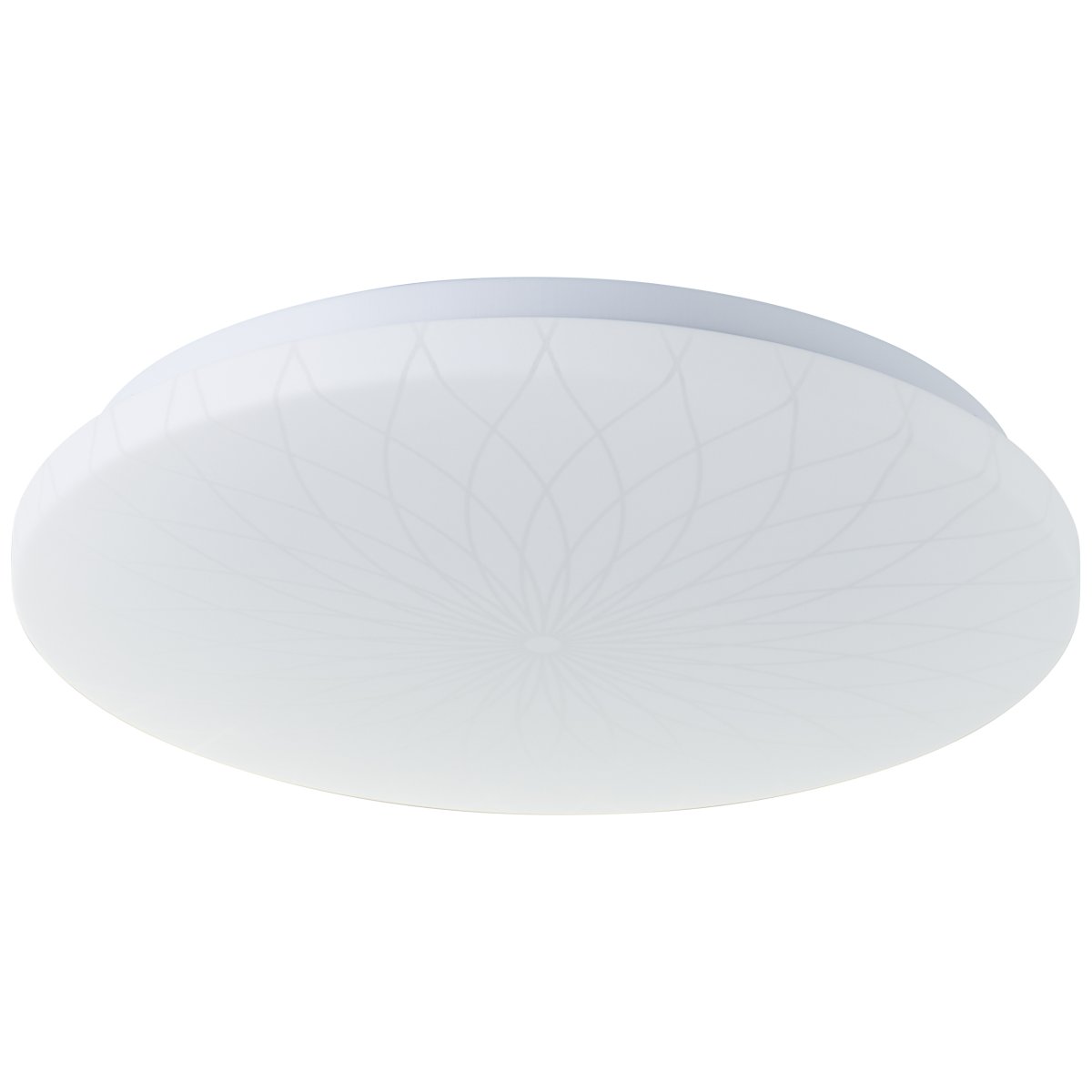 Farah Ø34 Hvit plafond Fra Brilliant - Den integrerte LED-lyskilden gir et varmt hvitt lys p&aring; 3000K og har en lysstyrke p&aring; 2600 lumen &ndash; perfekt for &aring; skape et hyggelig og godt opplyst milj&oslash; i for eksempel en gang eller et kj&oslash;kken.
