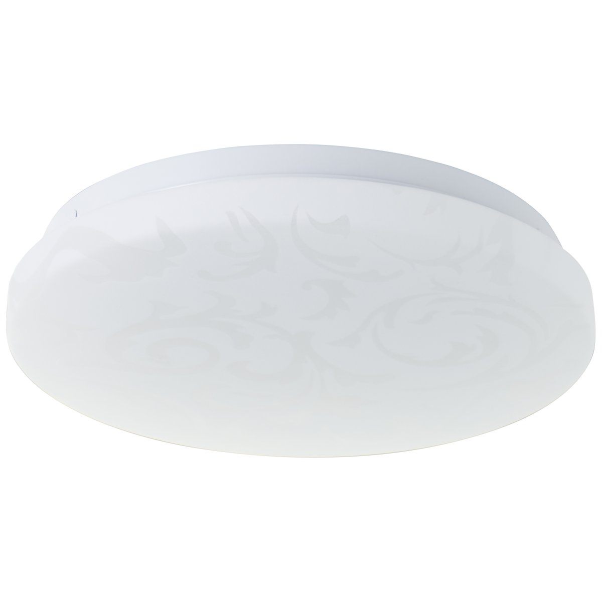 Clarica Ø26 Hvit plafond Fra Brilliant - Den integrerte LED-lyskilden gir et varmt hvitt lys på 3000K og har en lysstyrke på 1400 lumen – perfekt for å skape et hyggelig og godt opplyst miljø i for eksempel en gang eller et kjøkken.