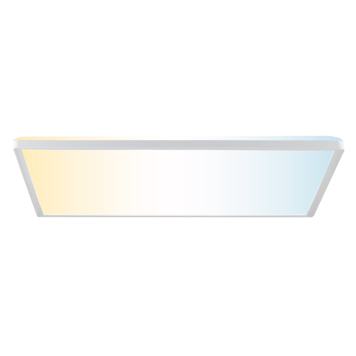 Avola 56cm Hvit plafond Fra Brilliant - Avola er en moderne taklampe laget utelukkende av plast, med en hvit ramme som elegant omgir et integrert LED-panel.