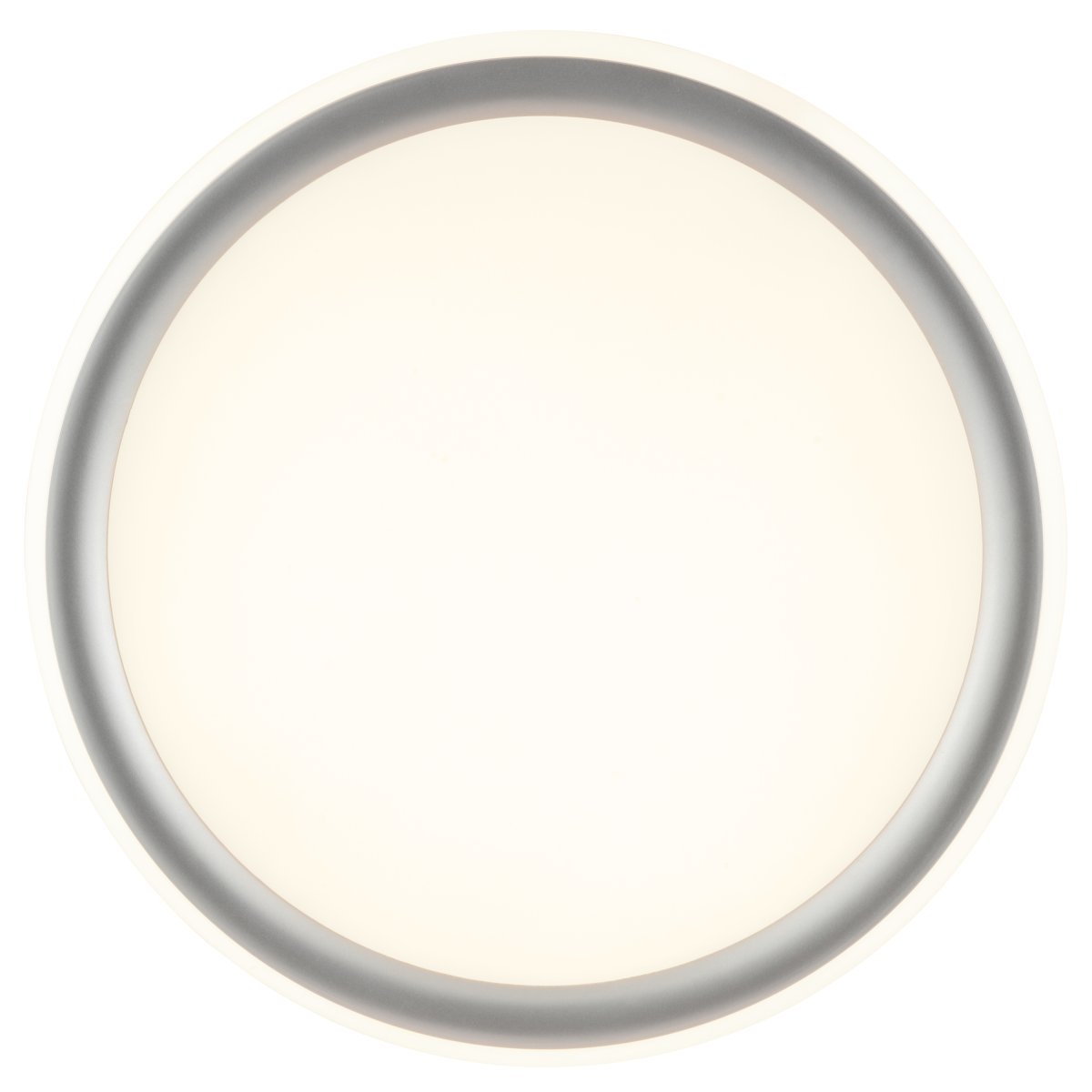 Carloz Ø30 Sølv plafond Fra Brilliant - Carloz er en smart og elegant løsning som passer like godt i stuer som på soverom eller kjøkken, hvor det er behov for forskjellige lysstyrkenivåer og stemninger i løpet av dagen.