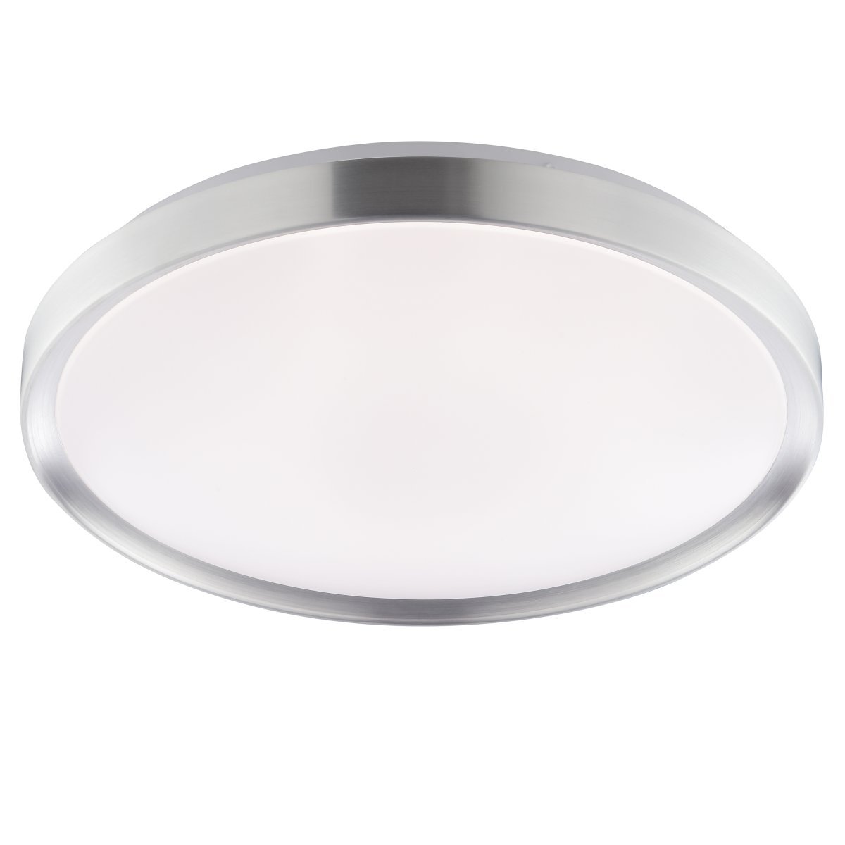 Fancia Ø40 Krom plafond Fra Brilliant - Fancia er en stilig taklampe i metall og plast, med en forkromet ramme som gir den et moderne utseende som passer inn i de fleste rom.