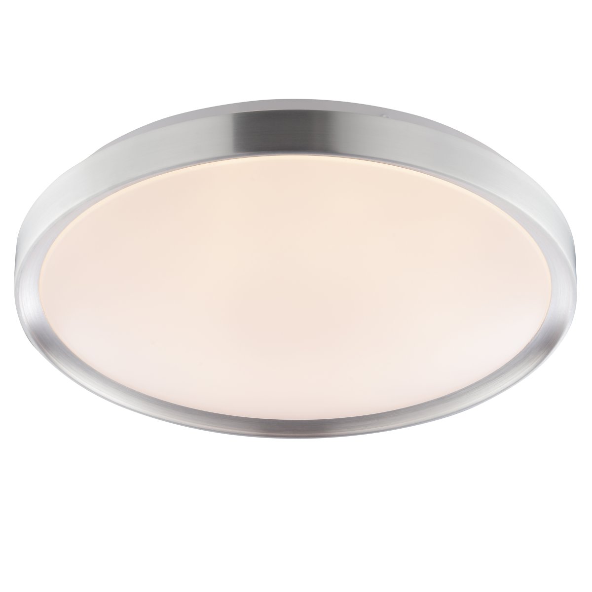 Fancia Ø40 Krom plafond Fra Brilliant - Fancia er en stilig taklampe i metall og plast, med en forkromet ramme som gir den et moderne utseende som passer inn i de fleste rom.