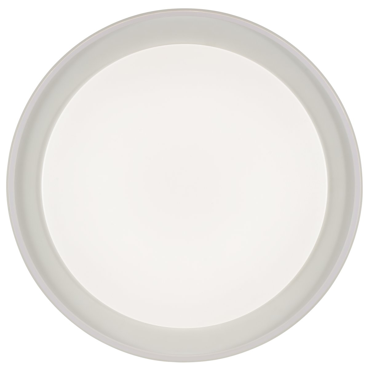 Pederson Ø45 Hvit plafond Fra Brilliant - Pederson er en stilig taklampe i plast og metall, designet med en hvit ramme og hvitt LED-panel for et moderne utseende som passer perfekt inn i soverom eller andre stille omgivelser.