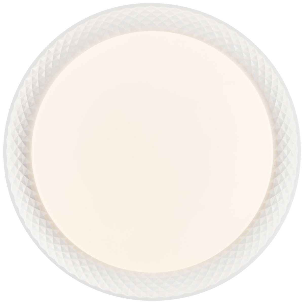 Burlie Ø40 Hvit plafond Fra Brilliant - Burlie er en stilig taklampe med et elegant design.