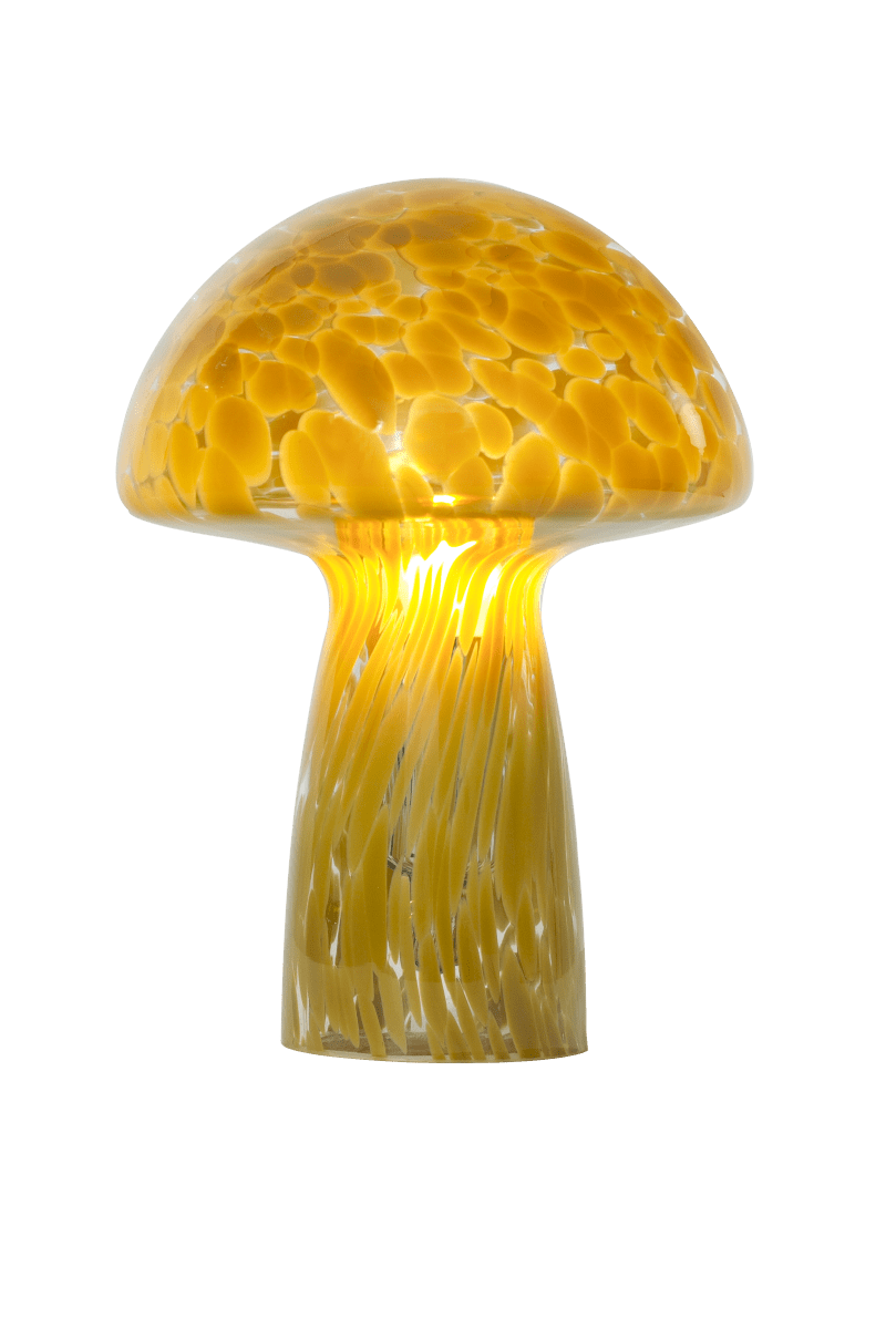 Mushi 30cm Beige bordlampe Fra Aneta Lighting - Den trendy sopplampen Mushi skaper myk belysning og bidrar til en koselig og komfortabel atmosfære i hjemmet ditt.