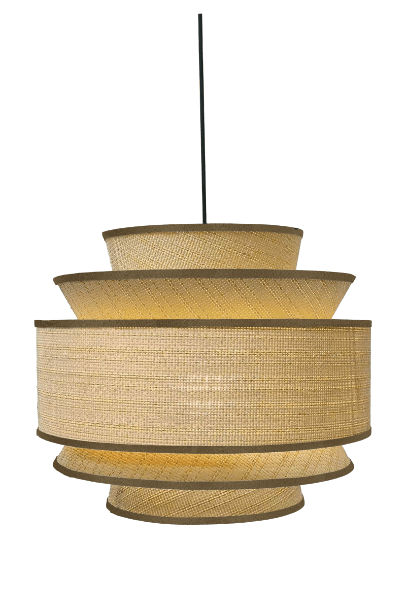 Ambrosia Ø50 Natur Taklampe Fra Aneta Lighting - De forskjellige formene og niv&aring;ene skaper en vakker silhuett og gir Ambrosia en karakter som tiltrekker seg oppmerksomhet.