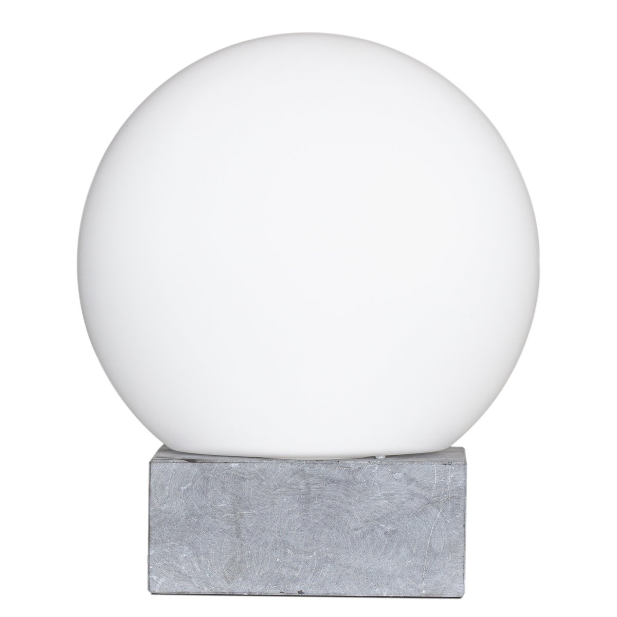Glori 35cm Hvit bordlampe Fra By Rydéns - Glori er en storsl&aring;tt skj&oslash;nnhet med kombinasjonen av marmor og glass.
