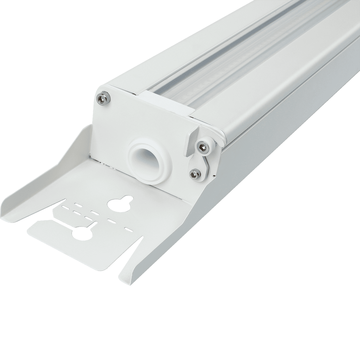Henry Basic 4000K 135cm Hvit Fra Designlight - Med sin totale lumeneffekt p&aring; 10360 lysr&oslash;r gir Henry Basic nok lys til &aring; erstatte de fleste 1200/1500 mm armaturer med T8- eller T5-lysr&oslash;r.
