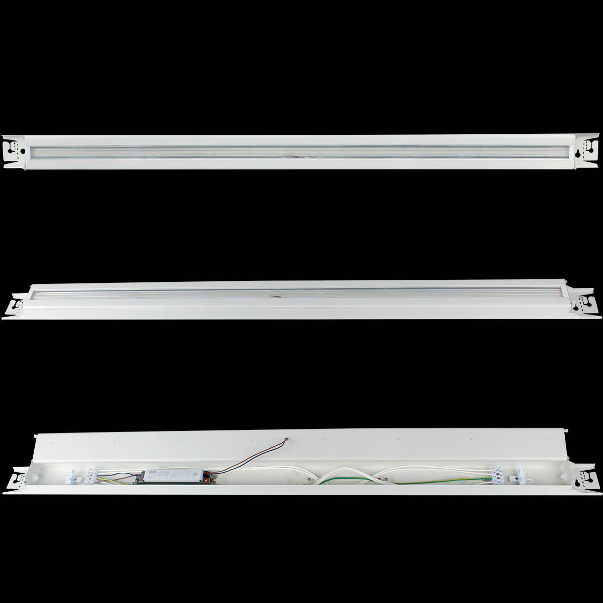 Henry Basic 4000K 165cm Hvit Fra Designlight - Henry Basic kan gi hele 13600 lm, som er nok for de fleste omr&aring;der med h&oslash;ye belysningskrav.