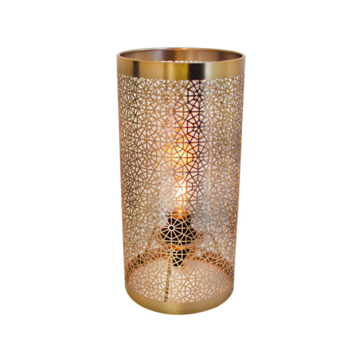 Hermine 28cm Matt messing bordlampe Fra By Rydéns - Hermine er en serie som også finnes som gulvlampe, vegglampe og taklampe.