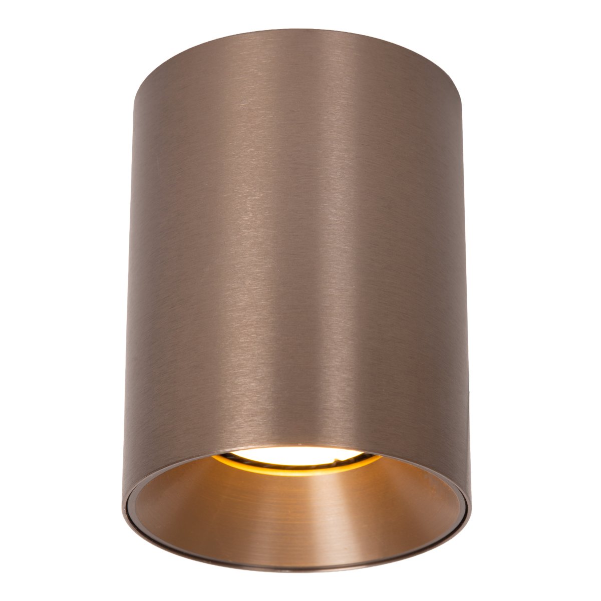 Gerti Brun spotlight Fra Lucide - Gerti er en stilig metallspotlight med en elegant brun, metallisk finish som gir et moderne og sofistikert uttrykk.