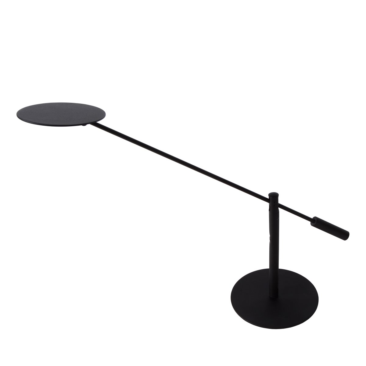 Anselmo 50cm Svart skrivebordslampe Fra Lucide - Skjermen og armen kan roteres for &aring; rette lyset etter behov, og h&oslash;yden er ogs&aring; justerbar mellom 24&ndash;50 cm, noe som gj&oslash;r den fleksibel i alle arbeidsmilj&oslash;er.