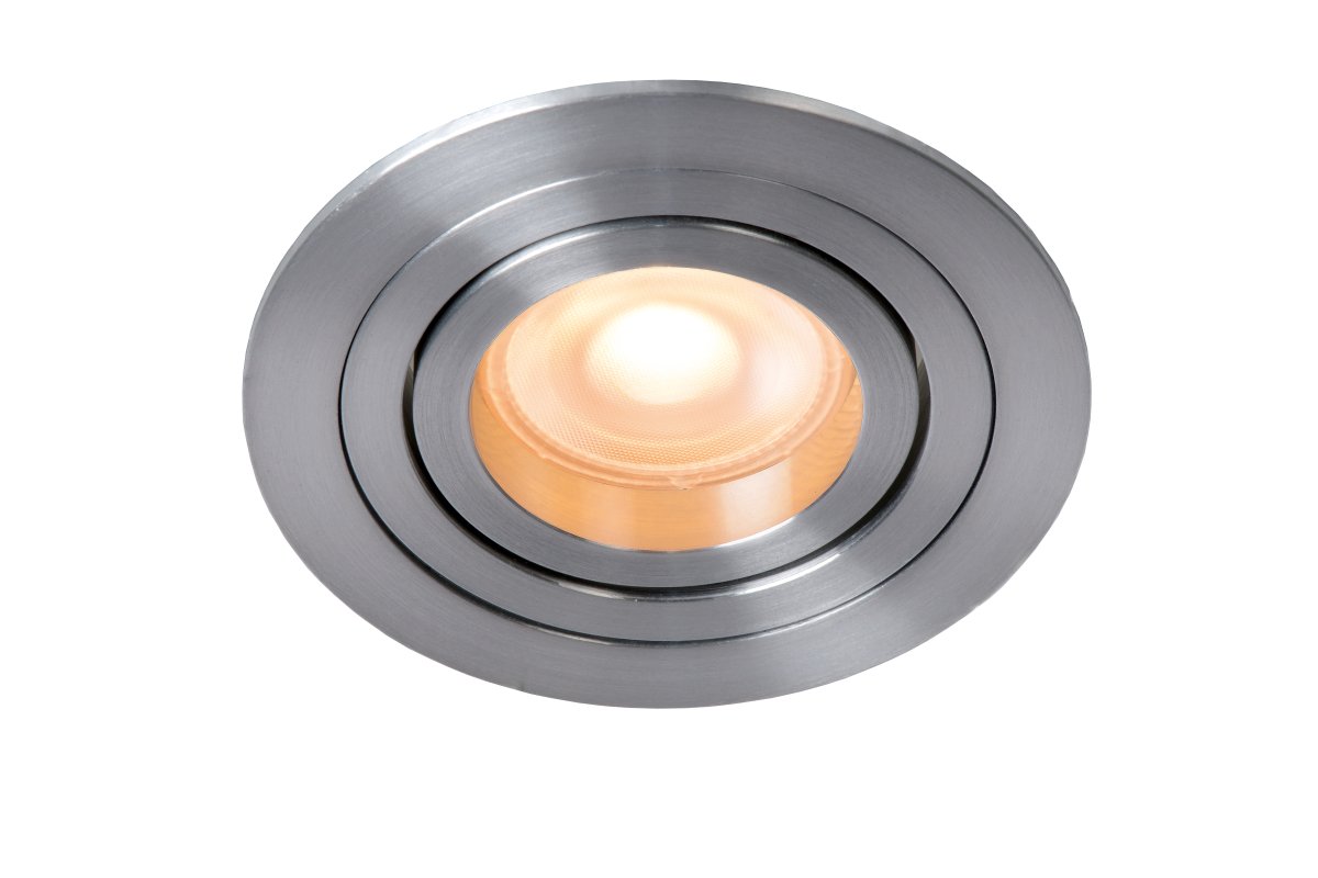 Tube spotlight GU10 Krom Fra Lucide - Den er designet for &aring; enkelt integreres i himlinger og passer perfekt i moderne milj&oslash;er som stuer, ganger eller soverom.