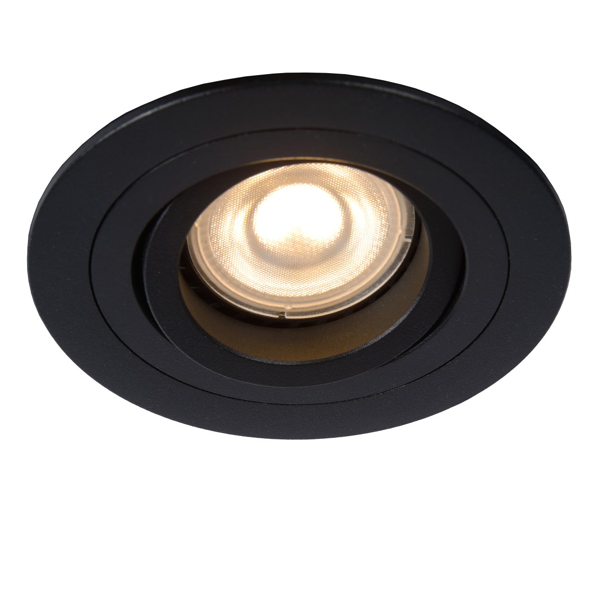 Tube spotlight GU10 Svart Fra Lucide - Den er designet for &aring; enkelt integreres i himlinger og passer perfekt i moderne milj&oslash;er som stuer, ganger eller soverom.
