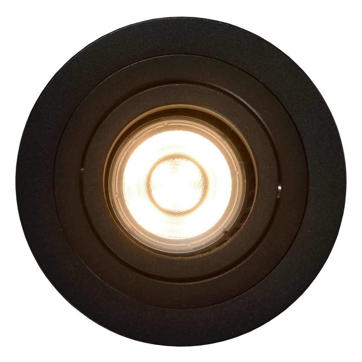 Tube spotlight GU10 Svart Fra Lucide - Den er designet for &aring; enkelt integreres i himlinger og passer perfekt i moderne milj&oslash;er som stuer, ganger eller soverom.