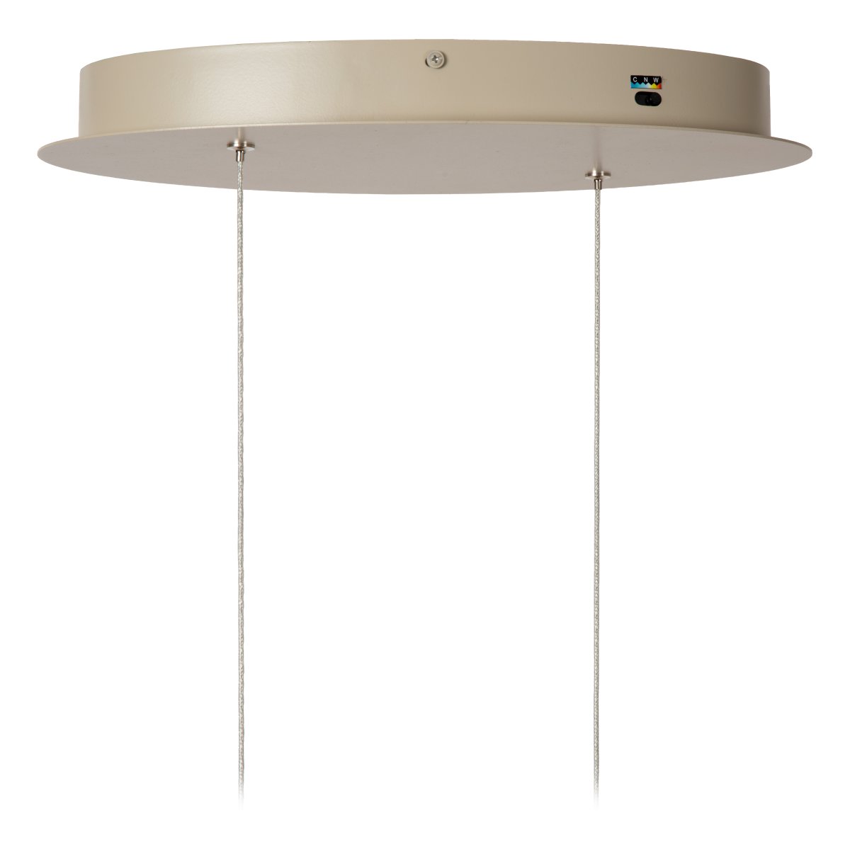 Menuet 140cm Beige Taklampe Fra Lucide - Menut er en elegant taklampe i beige metall med en myk, organisk form som gir et moderne og luftig uttrykk.