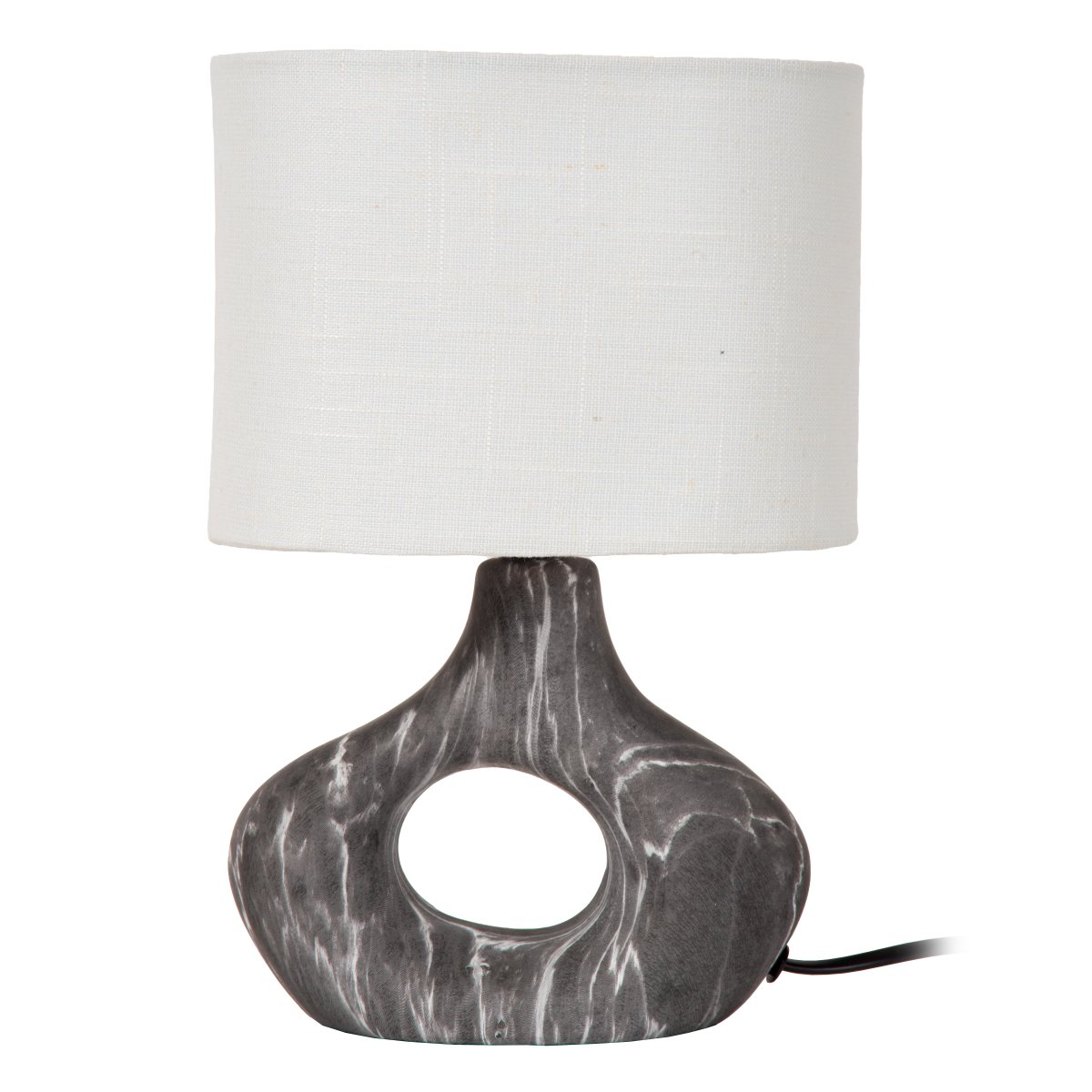 Tomeo 30cm Svart bordlampe Fra Lucide - Tomeo passer like godt på et sidebord som i et vindu eller på et skrivebord.