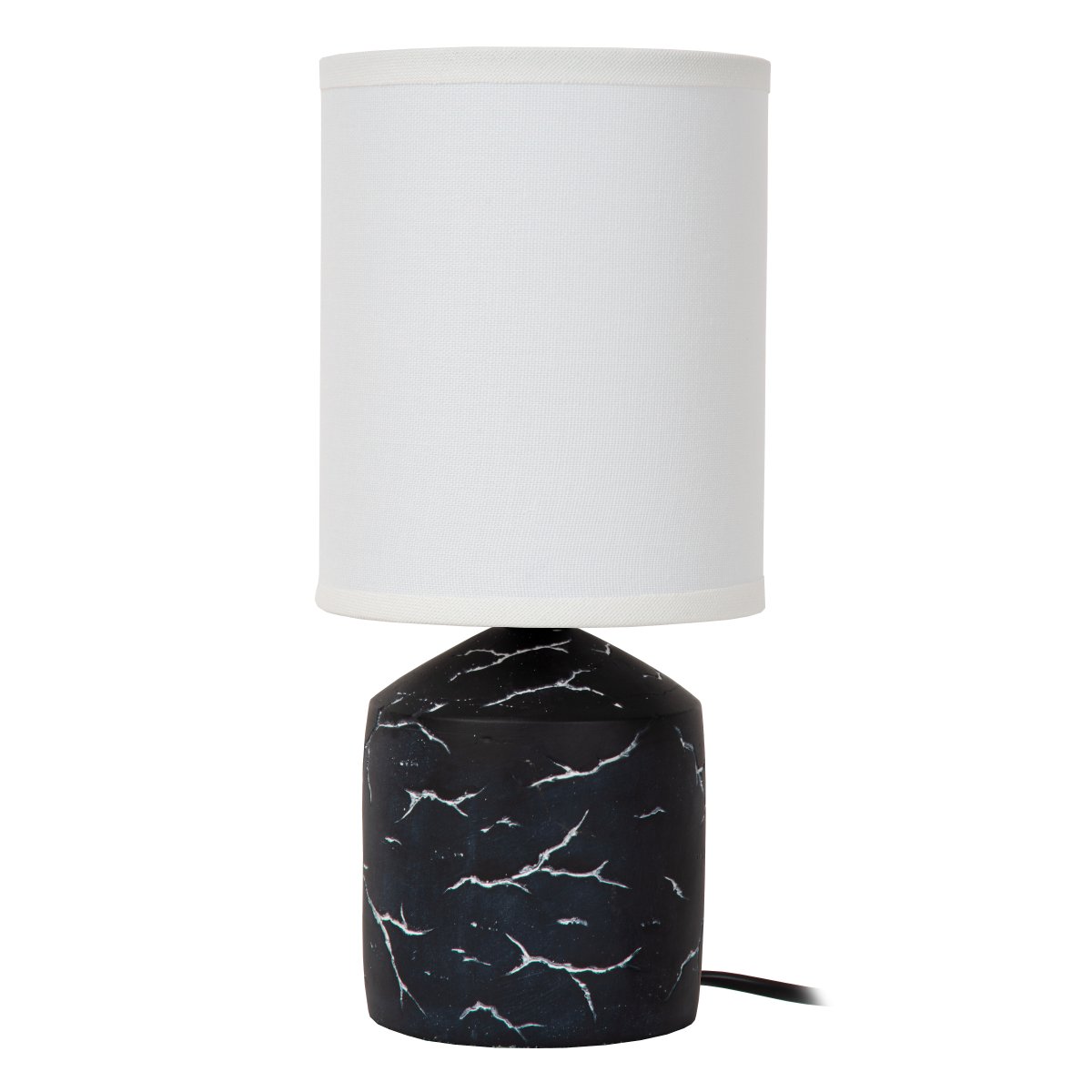 Fran 30cm Svart bordlampe Fra Lucide - Fran passer fint på for eksempel et sidebord, nattbord eller et skrivebord.