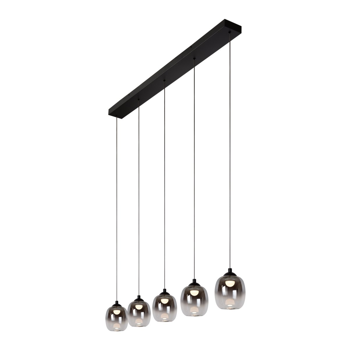 Tamino 127cm Røykfarget Taklampe Fra Lucide - Tamino er en elegant pendellampe som forbedrer atmosfæren i ethvert moderne hjem.