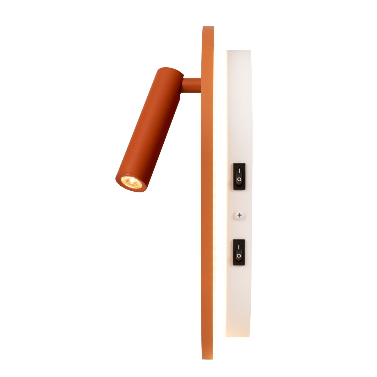 Carmino Terrakotta leselampe Fra Lucide - Carmino er en dekorativ vegglampe i en klar terrakottaskjerm som kombinerer funksjon og design.