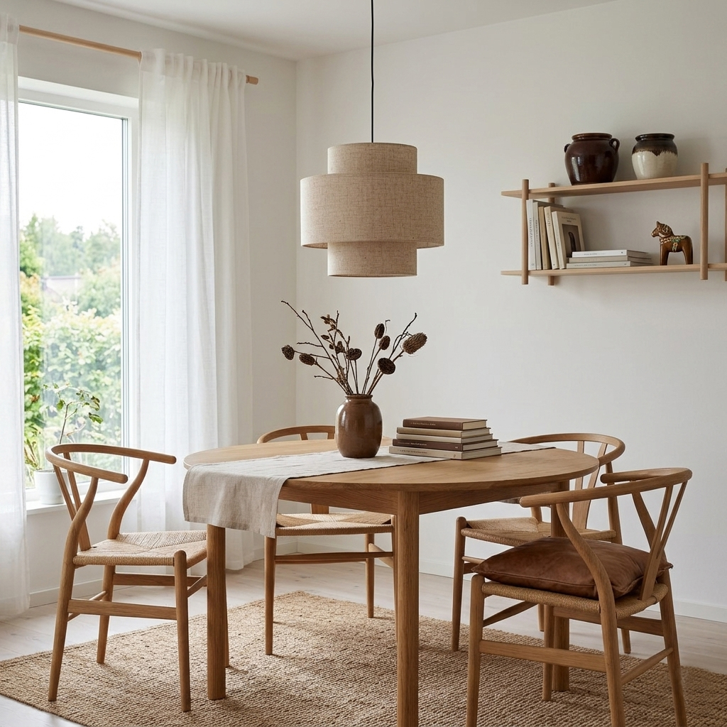 Hilma Ø40 Beige Taklampe Fra Cottex - Det beige tekstilet bidrar med en varm og myk f&oslash;lelse og gj&oslash;r Hilma enkel &aring; kombinere med forskjellige farger og materialer.