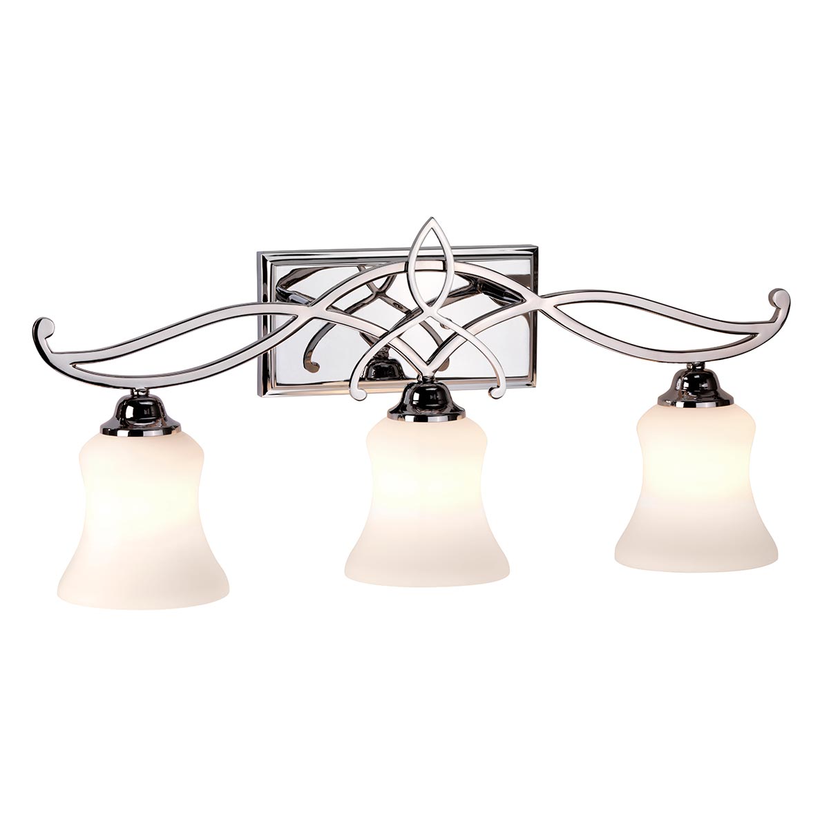 Brooke 60cm Polert krom baderomslampe Fra Elstead Lighting - 