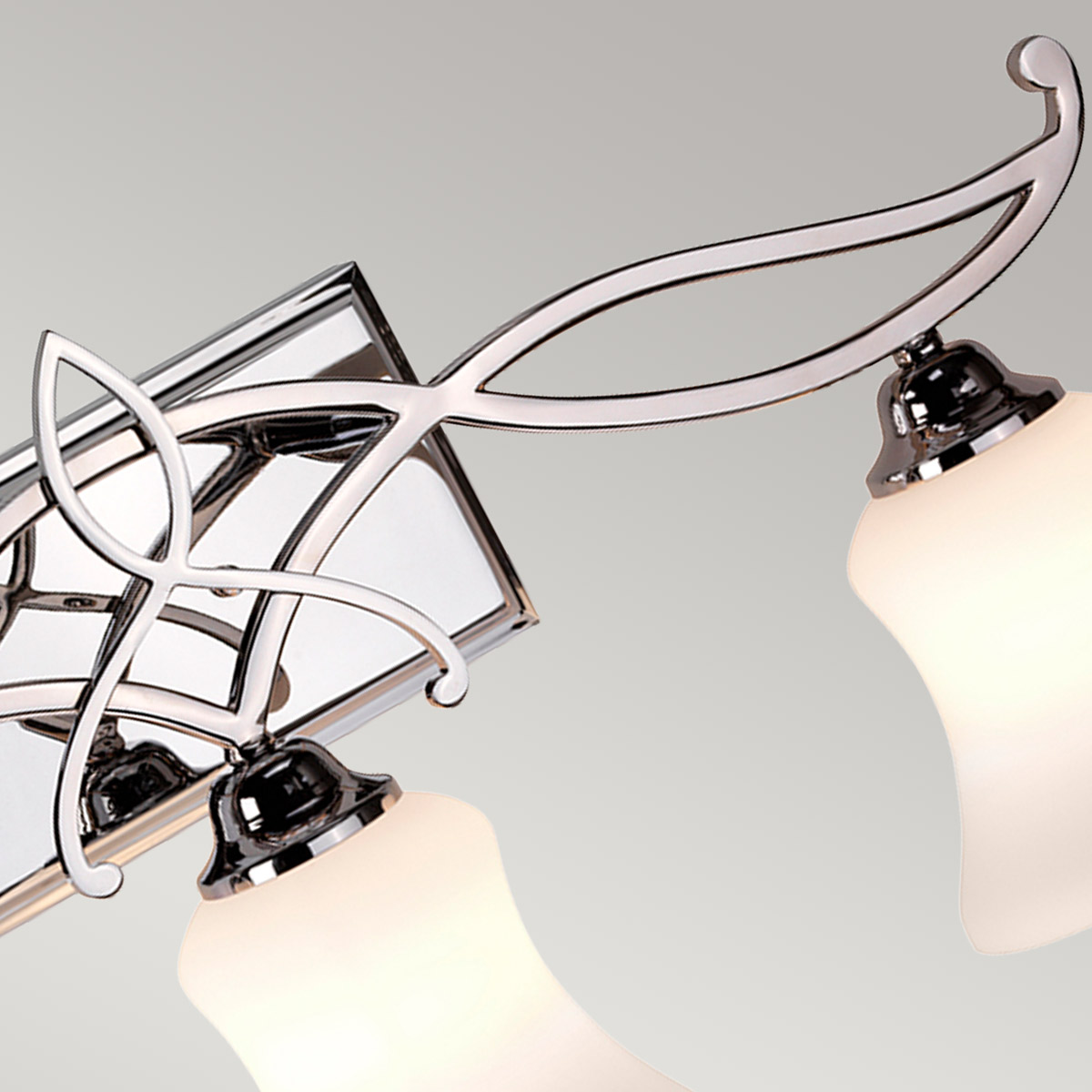 Brooke 60cm Polert krom baderomslampe Fra Elstead Lighting - 