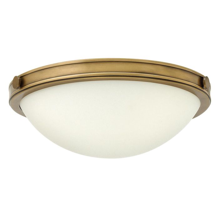 Collier Ø35 Antikk messing plafond Fra Elstead Lighting - Gjutna knappar, g&aring;ngj&auml;rn och st&auml;nger i en finish av klassisk m&auml;ssing ger en sofistikerad elegans som &auml;r b&aring;de modern och tidl&ouml;s.