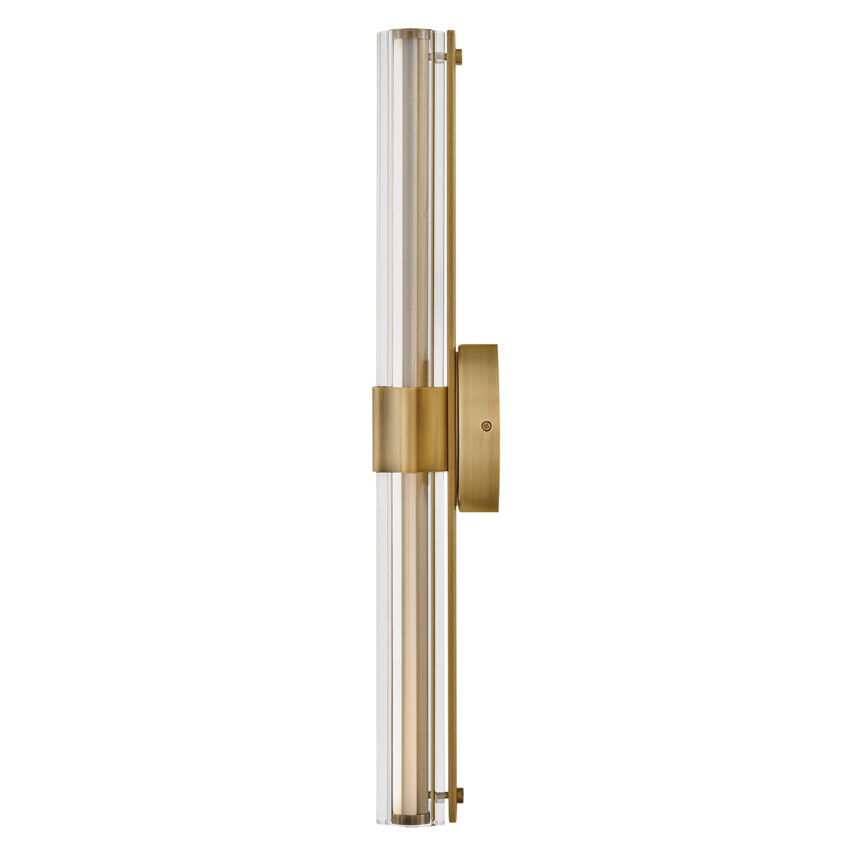 Georgette 60cm Messing baderomslampe Fra Elstead Lighting - Georgette er en elegant vegglampe til badet med et dekorativt og symmetrisk design.