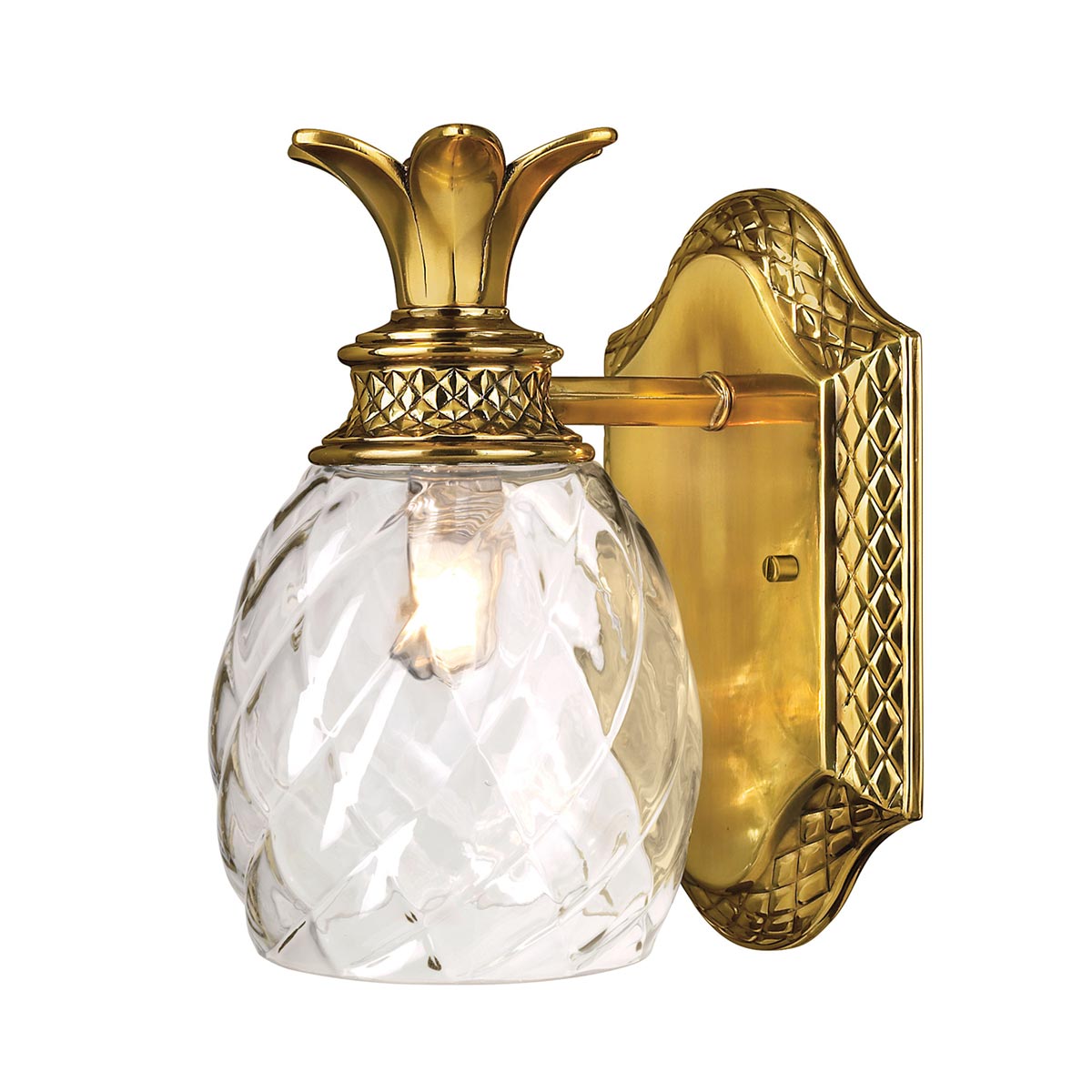 Plantation Ø12 Messing baderomslampe Fra Elstead Lighting - Denne lampen er laget av solid messing og er både holdbar og vakker.