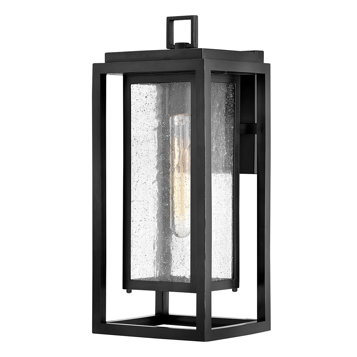 Republic 40cm Svart utendørslampe Fra Elstead Lighting - Republic er IP44-klassifisert for utend&oslash;rs bruk og er egnet for for eksempel inngangspartier, terrasser eller langs fasaden.