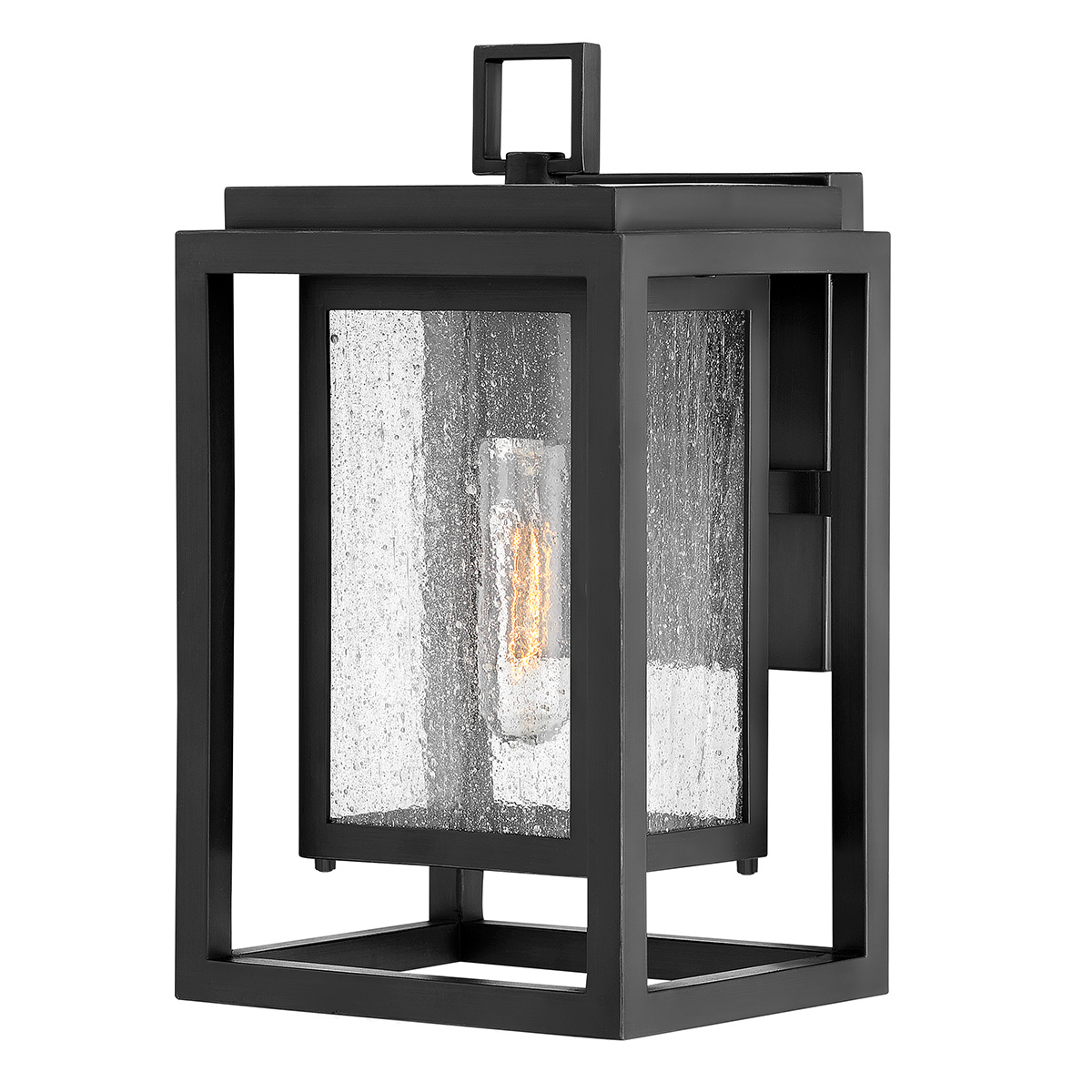 Republic 30cm Svart utendørslampe Fra Elstead Lighting - Republic er IP44-klassifisert for utend&oslash;rs bruk og er egnet for for eksempel inngangspartier, terrasser eller langs fasaden.
