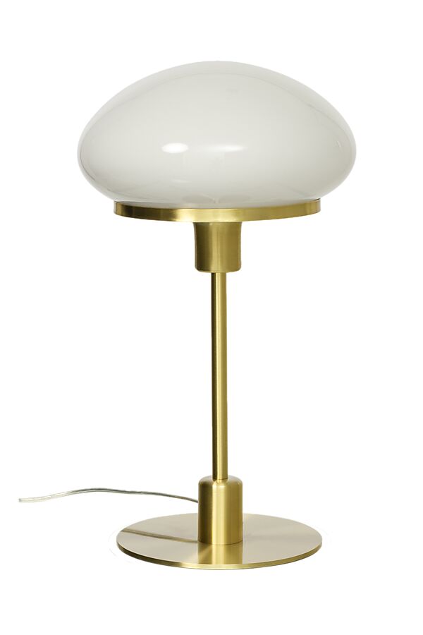 New August 48cm Matt messing bordlampe Fra Aneta Lighting - Ny august stilig bordlampe i klassisk modell i mer moderne design.