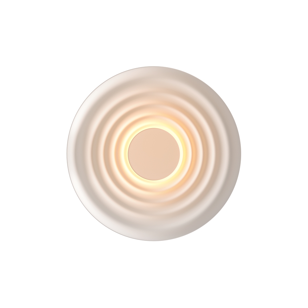 Nami Ø40 Hvit vegglampe Fra Maytoni - Laget av metall med en elegant hvit finish, skaper den en stilig f&oslash;lelse som passer like godt i gangen som i stuen eller p&aring; kj&oslash;kkenet.