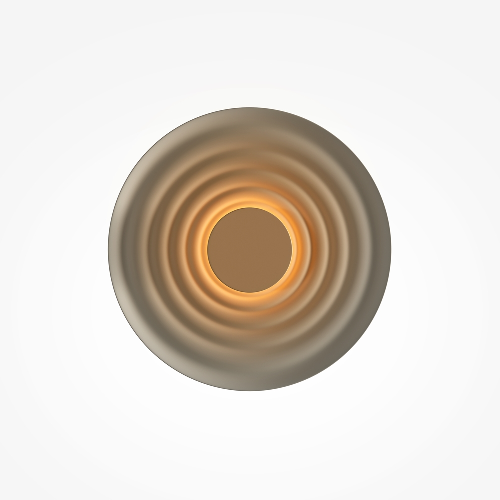 Nami Ø40 Brun vegglampe Fra Maytoni - Laget av metall med en elegant brun finish, skaper den en stilig f&oslash;lelse som passer like godt i gangen som i stuen eller p&aring; kj&oslash;kkenet.