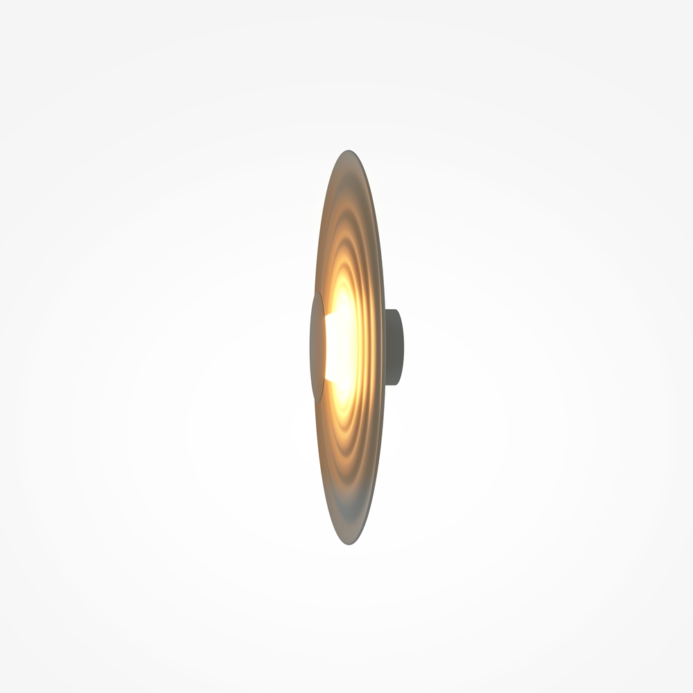 Nami Ø40 Brun vegglampe Fra Maytoni - Laget av metall med en elegant brun finish, skaper den en stilig f&oslash;lelse som passer like godt i gangen som i stuen eller p&aring; kj&oslash;kkenet.