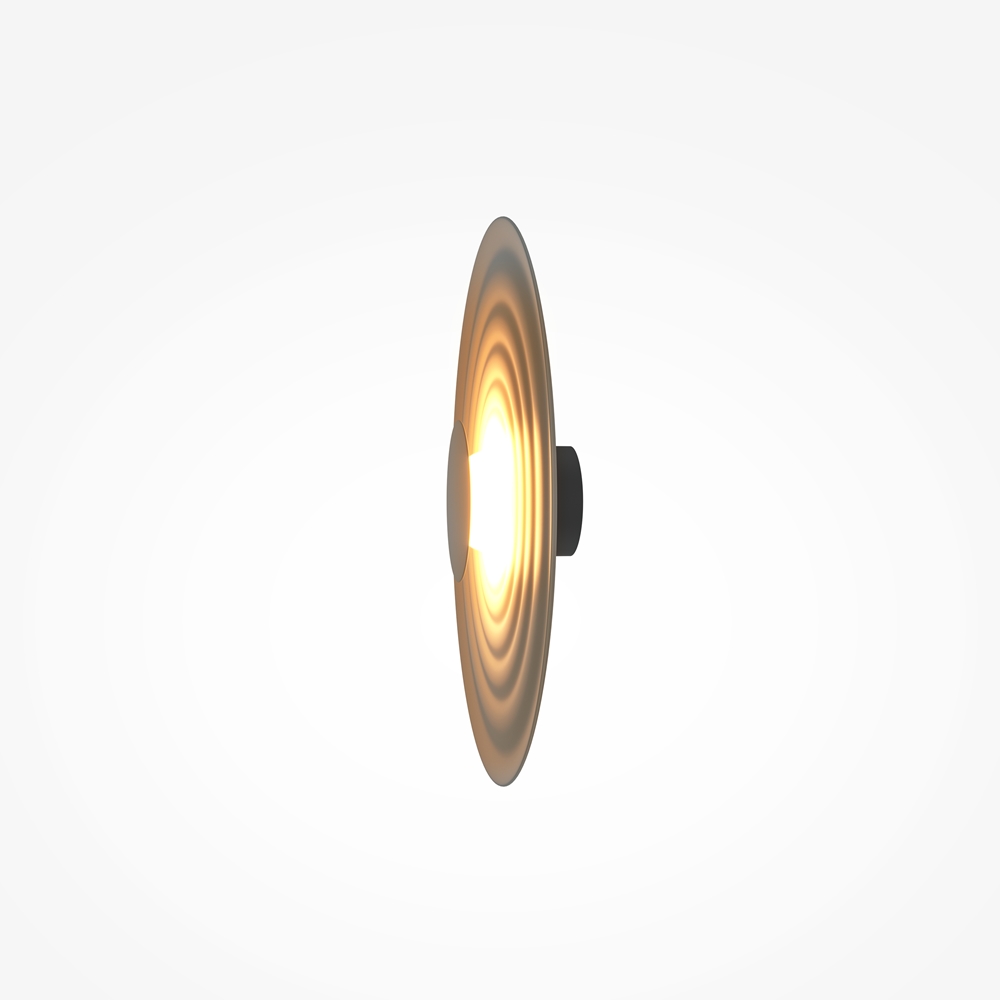 Nami Ø40 Grå vegglampe Fra Maytoni - Laget av metall med en elegant gr&aring; finish, skaper den en stilig f&oslash;lelse som passer like godt i gangen som i stuen eller p&aring; kj&oslash;kkenet.