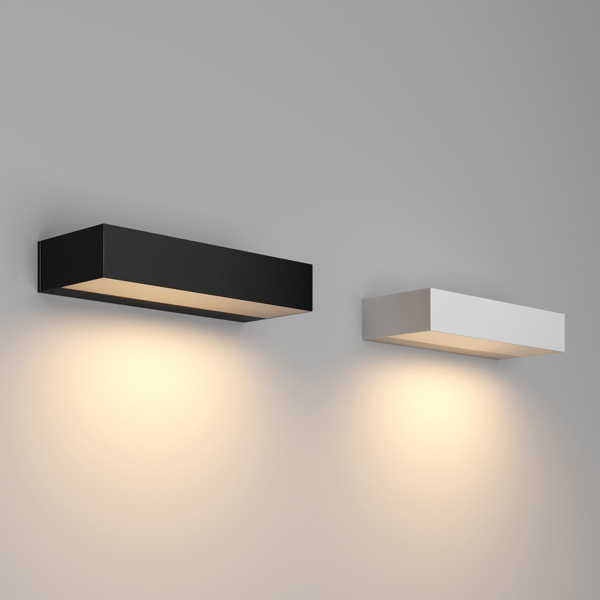 Lot Hvit utendørslampe Fra Maytoni - Lampen har en h&oslash;y grad av beskyttelse mot st&oslash;v og fuktighet, IP65, som gj&oslash;r den ideell for b&aring;de innend&oslash;rs og utend&oslash;rs bruk.