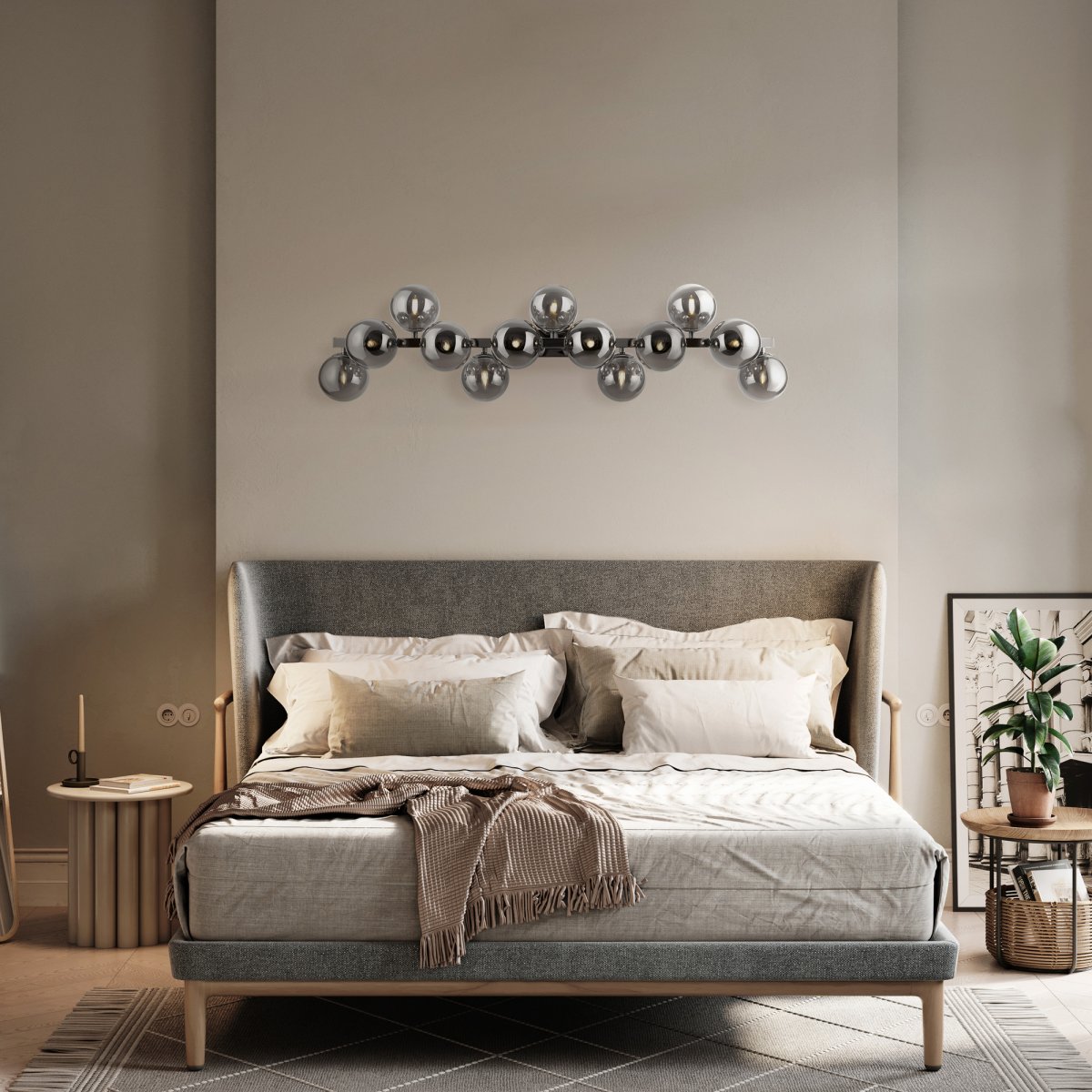 Dallas 95cm Krom vegglampe Fra Maytoni - Skap en sofistikert og innbydende atmosfære med Dallas, en lampe som lyser opp hjemmet ditt med klasse og finesse.