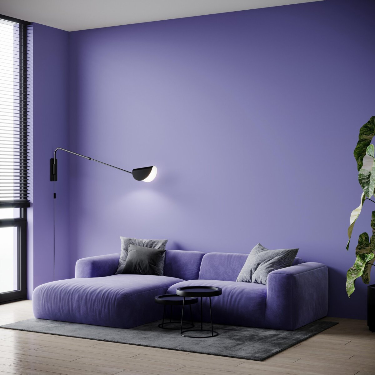 Mollis 105cm Svart vegglampe Fra Maytoni - Mollis vegglampe er laget av sort metall med en unik kuppelformet lampeskjerm og skjult lyskilde under en akryldiffusor, som gir et mykt og jevnt lys.