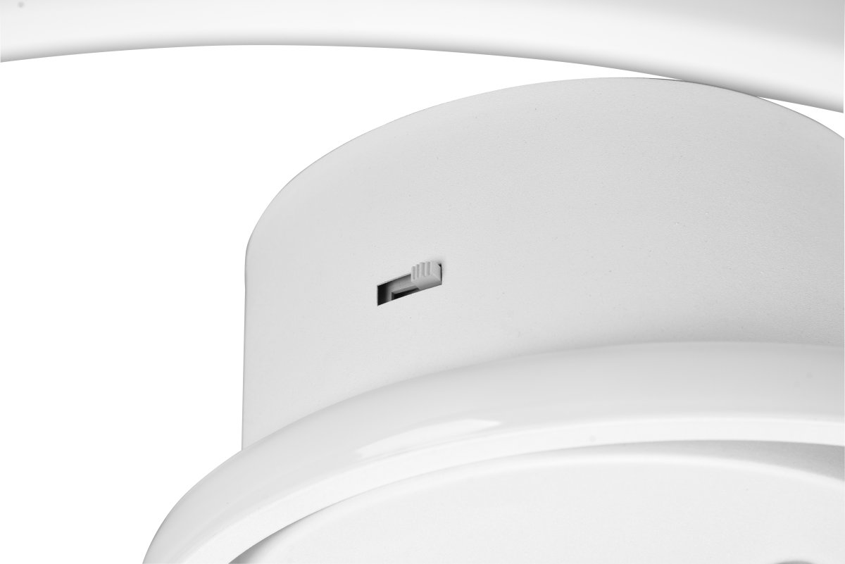 Zibella Ø40 Hvit plafond Fra Trio Lighting - Den matt hvite fargeskalaen gj&oslash;r lampen allsidig og lett &aring; kombinere med ulike interi&oslash;rer, noe som gir et sofistikert og stilig inntrykk i ethvert rom.