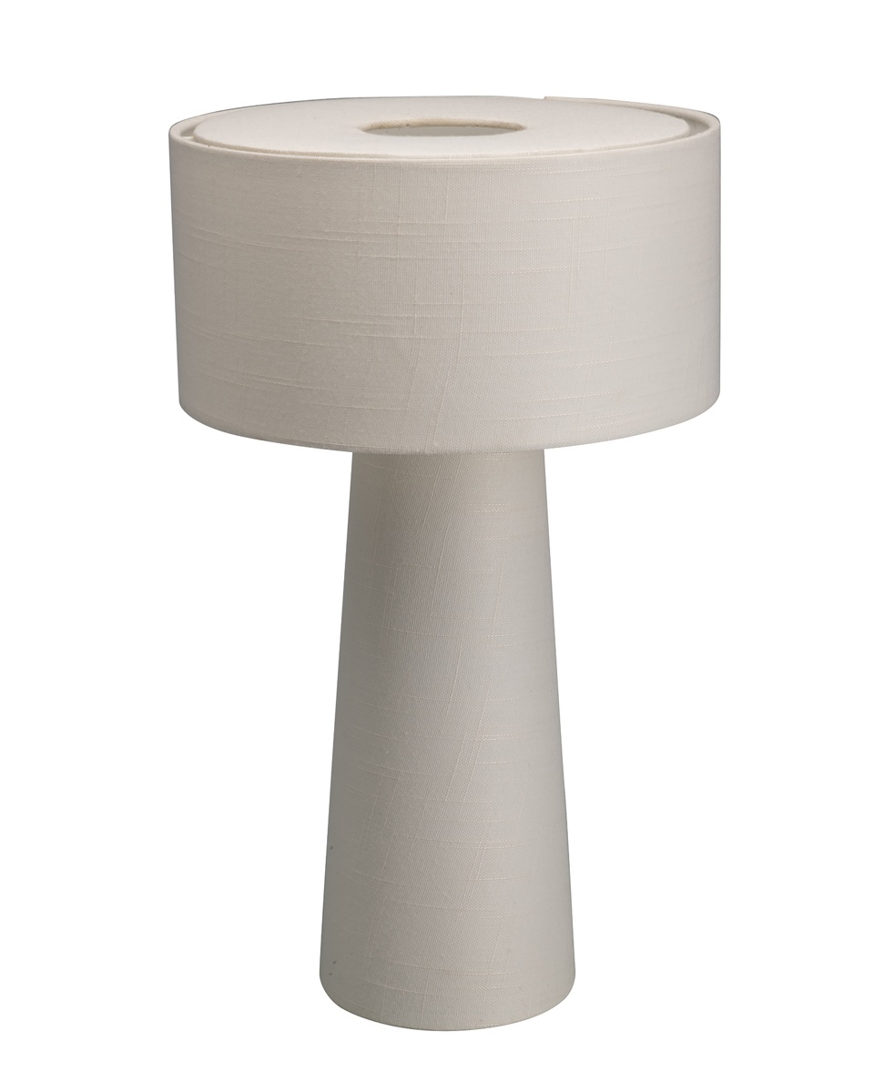 Linum 50cm Hvit bordlampe Fra By Rydéns - Linum er en stilig og dekorativ bordlampe i hvitt lin som skaper et mykt og harmonisk uttrykk i hjemmet.