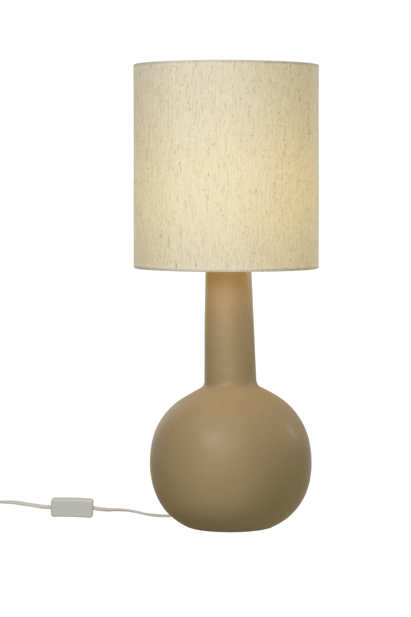 Eleana 74cm Brun bordlampe Fra Aneta Lighting - Eleana bordlampe er en elegant og tidløs lampe som passer perfekt i hjemmet ditt.