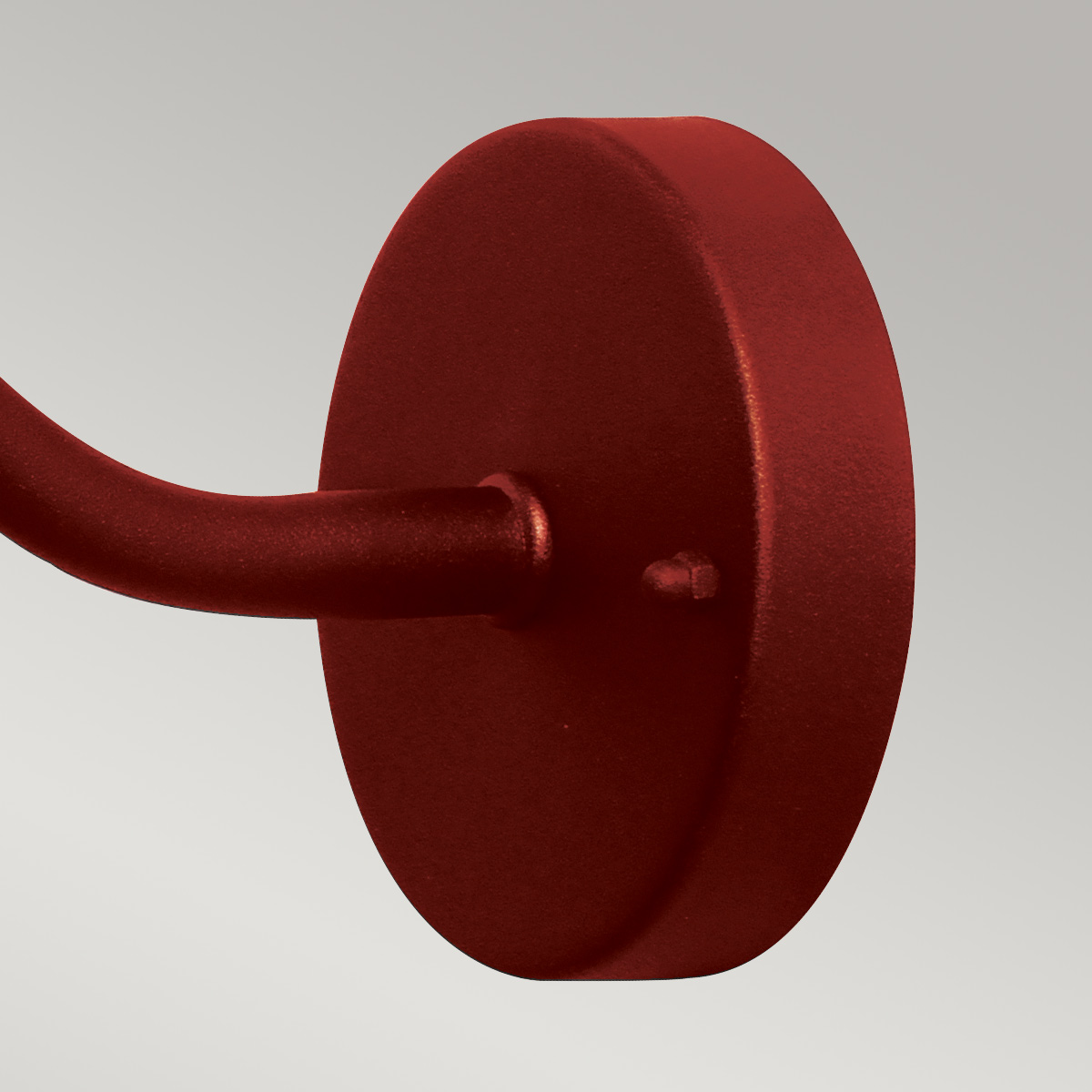 Klampenborg Ø28 RØD utendørslampe Fra Elstead Lighting - Tillverkad av rostfritt st&aring;l i oxid r&ouml;d finish och glas, erbjuder den en robust konstruktion som st&aring;r emot v&auml;der och vind.