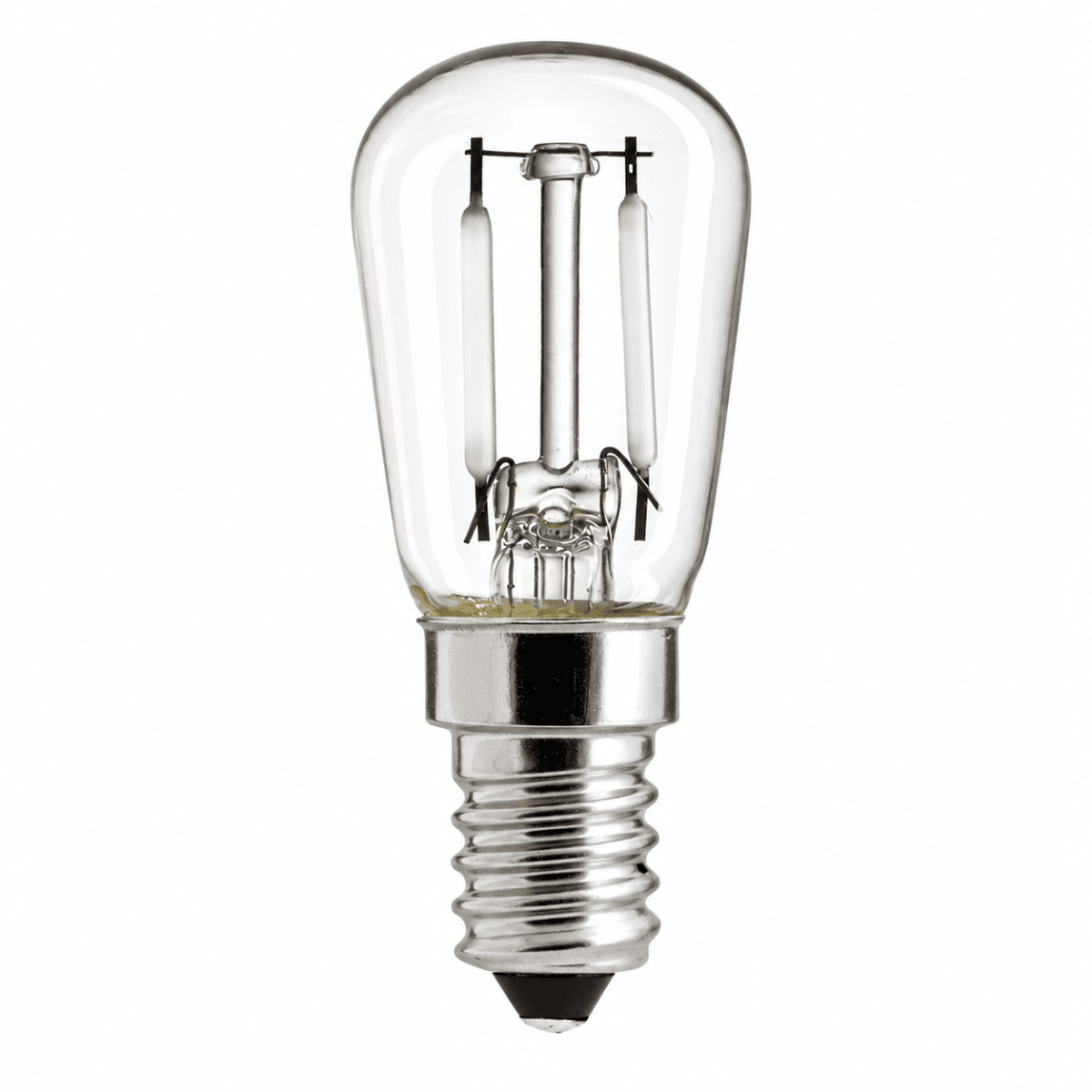LED E14 pærepære 1,5W 2700K dimbar Gjennomsiktig Fra Unison - 
