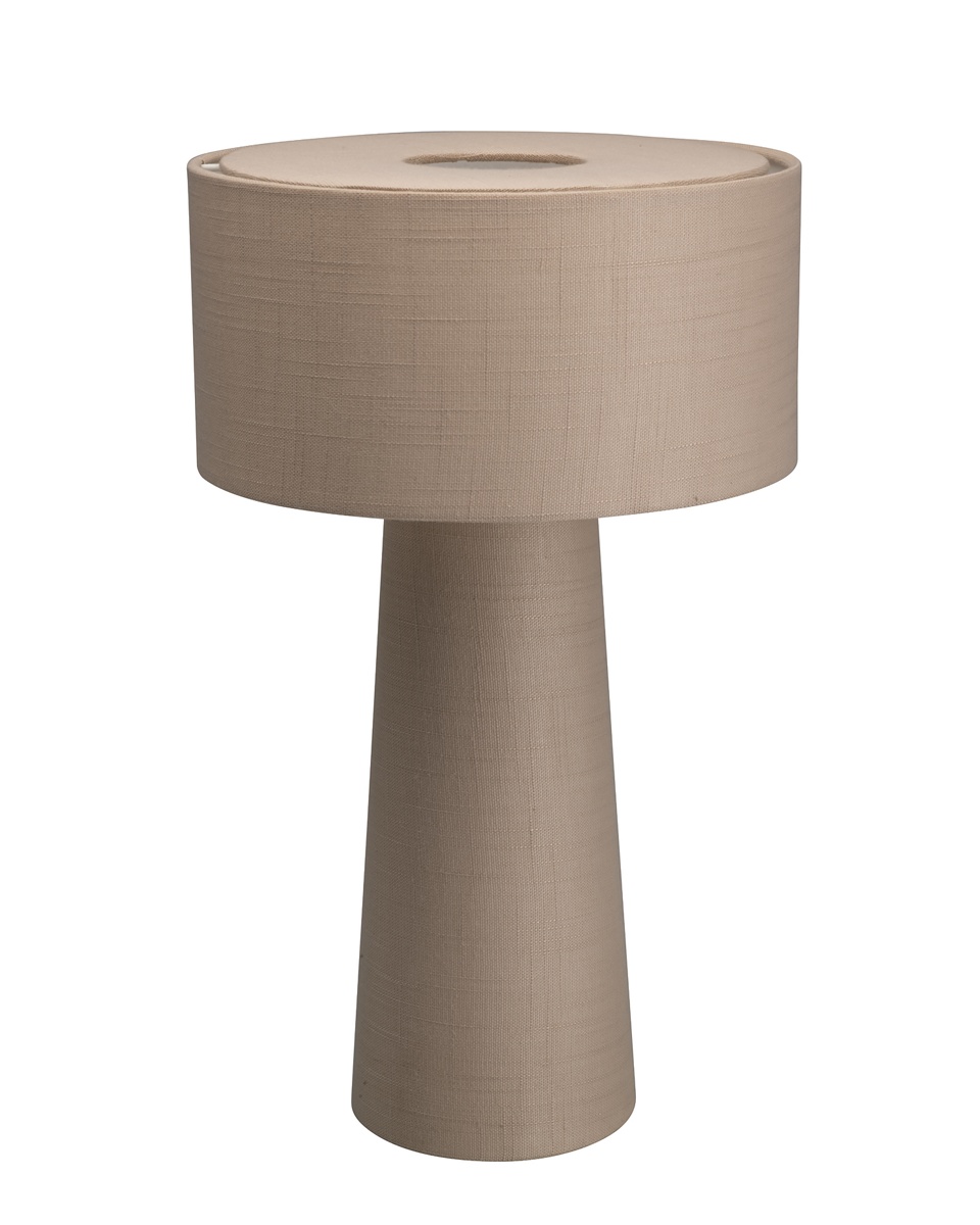 Linum 50cm Beige bordlampe Fra By Rydéns - Linum er en stilig og dekorativ bordlampe i beige lin som skaper et mykt og harmonisk uttrykk i hjemmet.