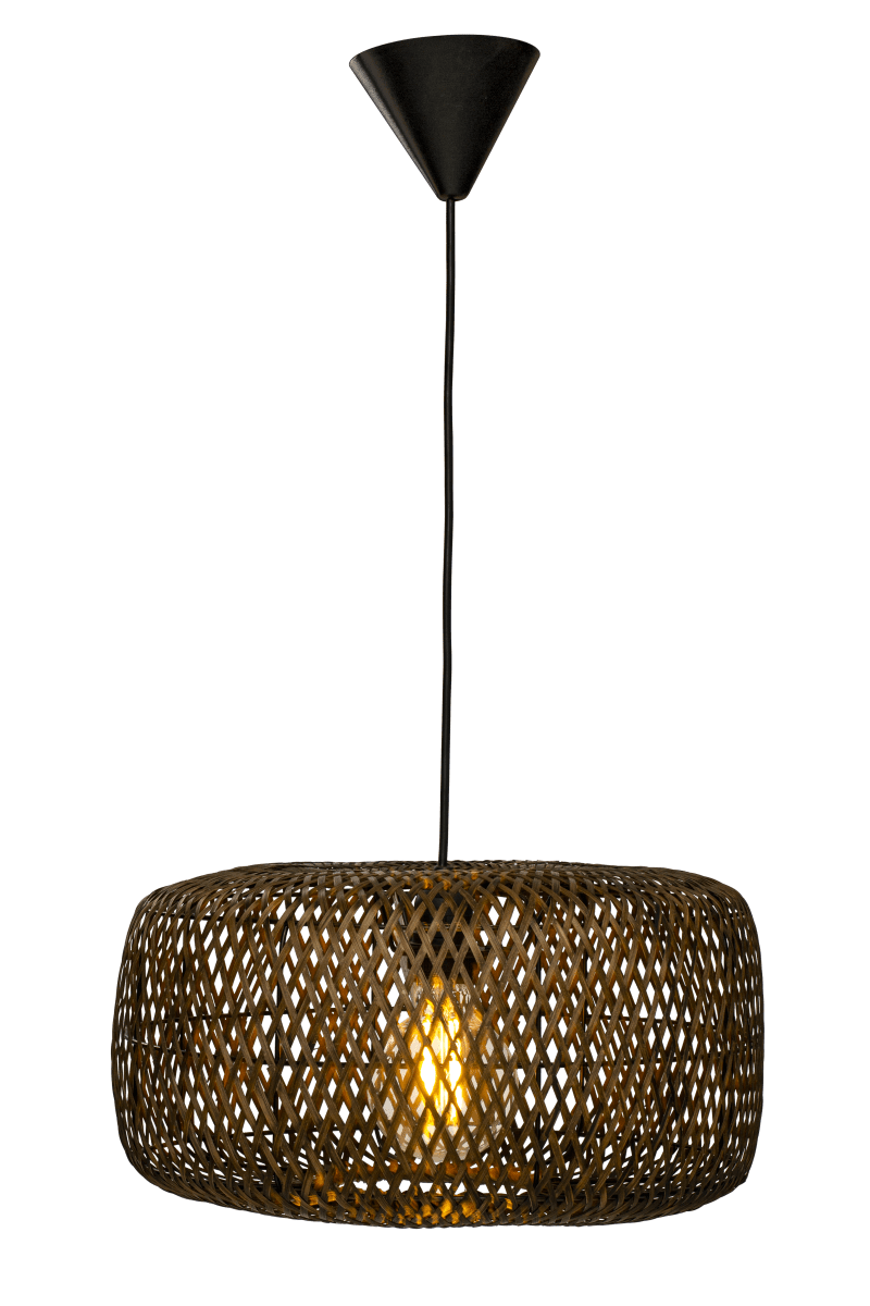 Savanna Ø40 Brun Taklampe Fra Aneta Lighting - Savanna taklampe er en naturlig og jordnær lampe som er perfekt for det moderne, skandinaviske hjemmet.