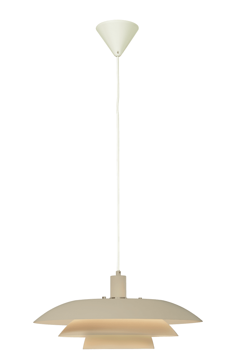 Epsilon 1 Ø45 Beige Taklampe Fra Aneta Lighting - EPSILON er en klassisk kjøkkenpendel i metall.