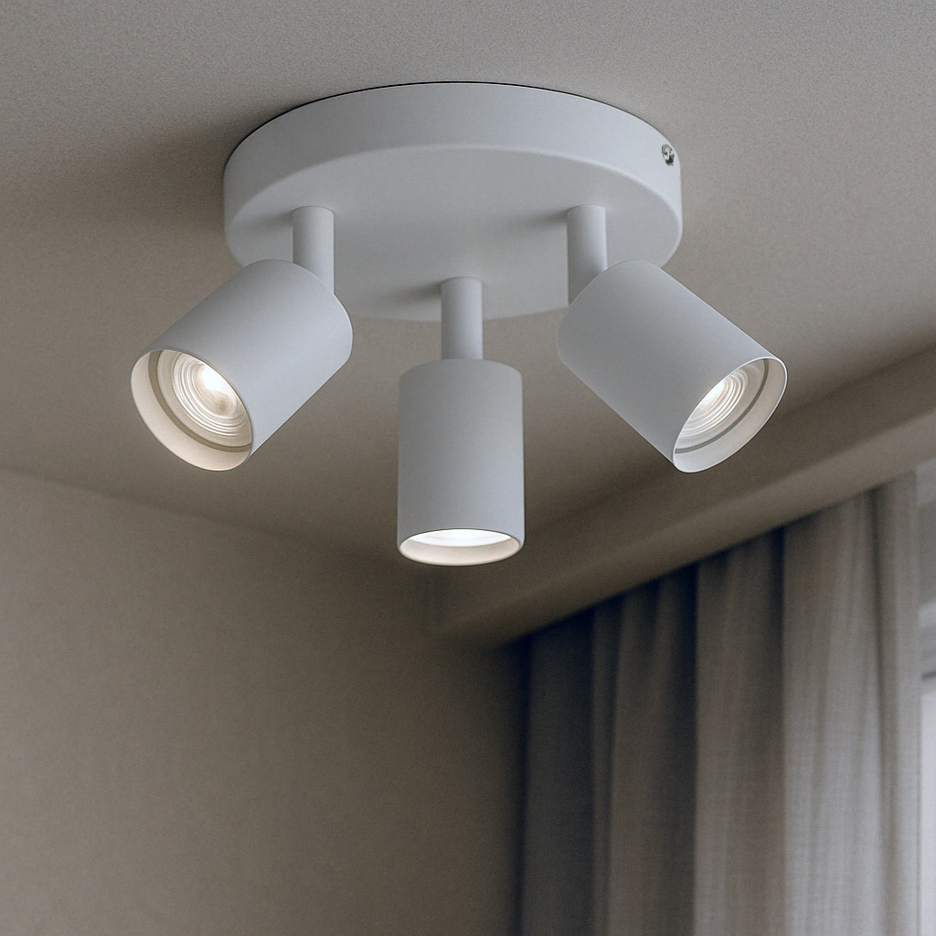 Line 3 Hvit spotlight Fra Lampan - 